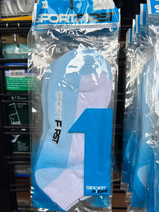 Sports First low cut sock powder blue