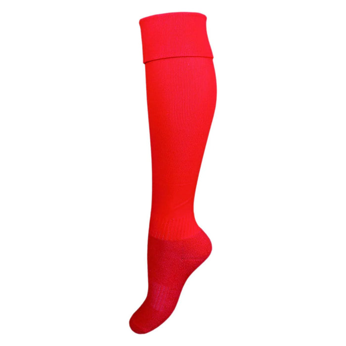Thin skins technical football sock Sydney red and white large