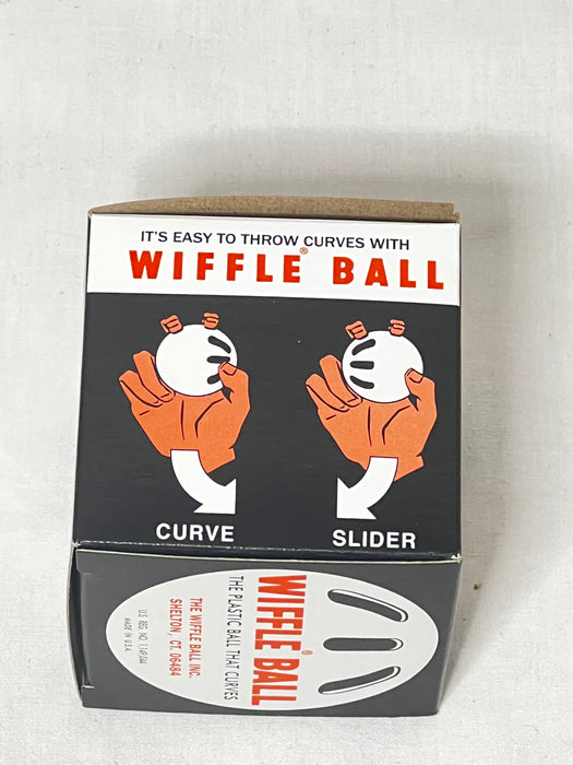 Wiffle ball “The ball that curves”